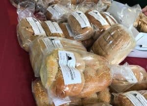 Cooper Center's Farmer's Market, fresh baked bread