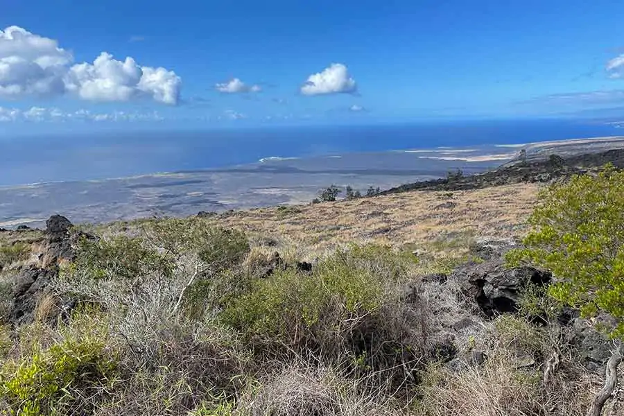Chain of Craters Road, View to the Ocean