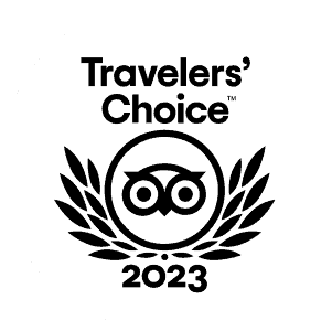 Winner of the 2023 Travelers' Choice Award from TripAdvisor.