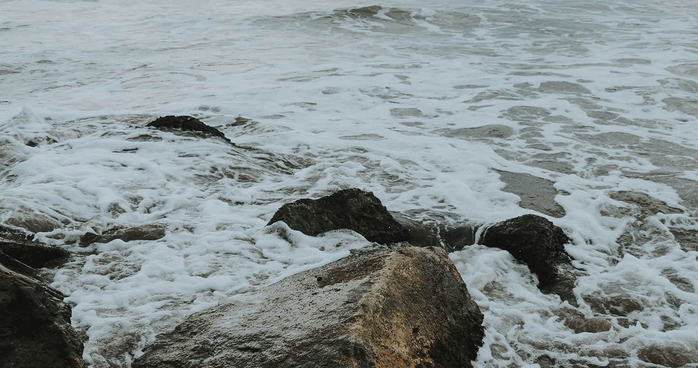 Rocks by the shore