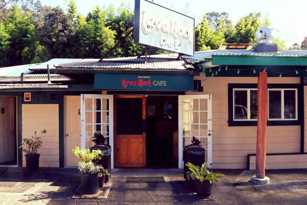 Lave Rock Cafe, Volcano, HI