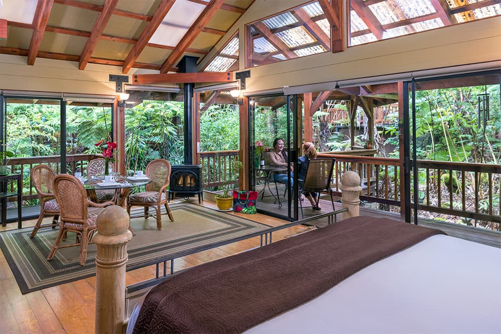 Mauna Loa Dining area and porch view
