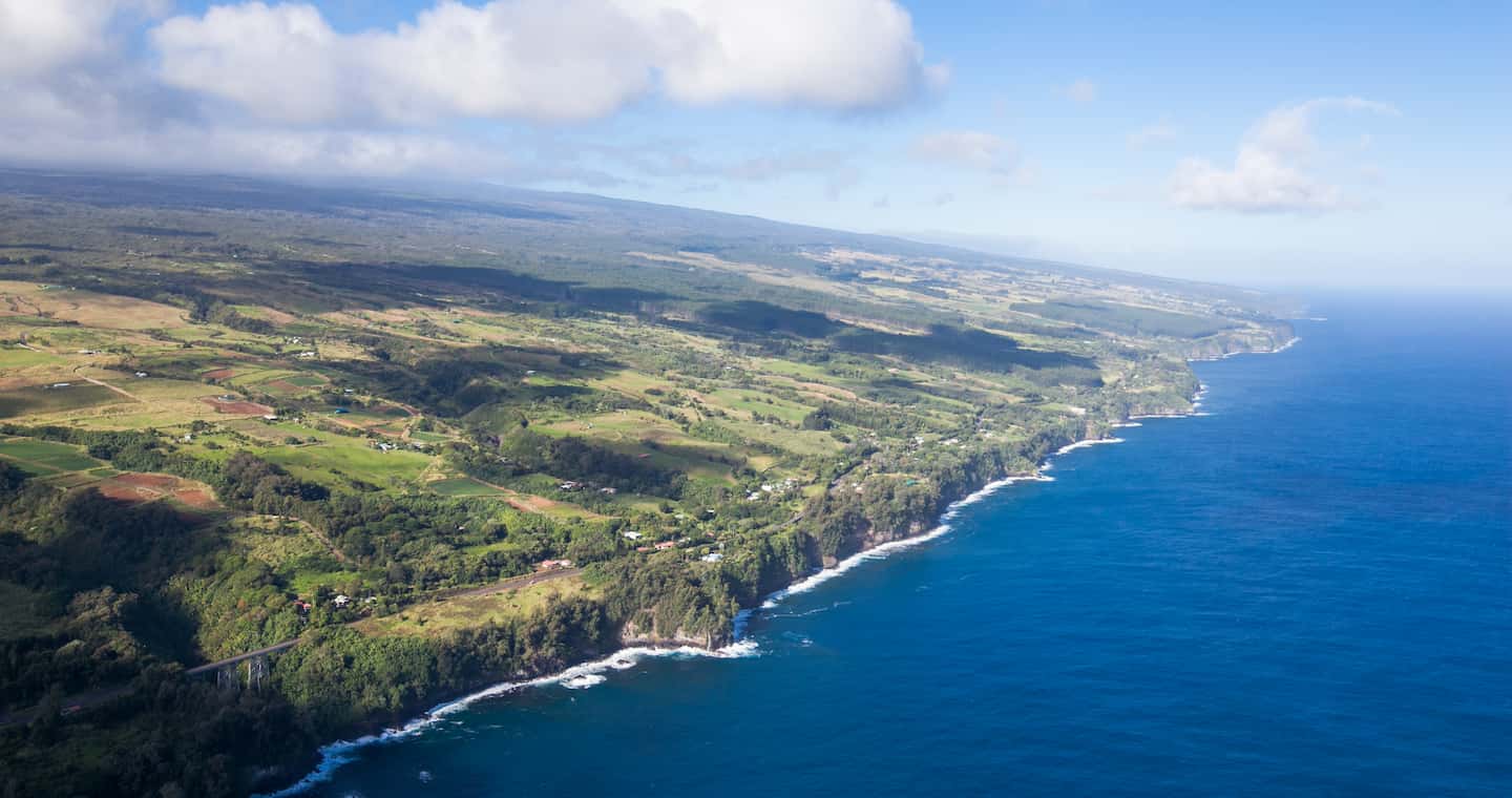 The Hamakua Coast on the Big Island