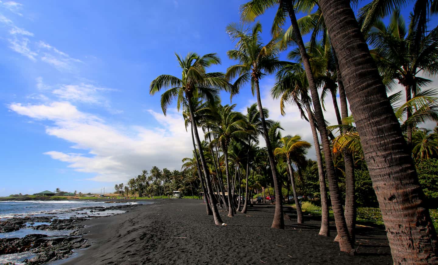 Punaluu Beach in Hawaii